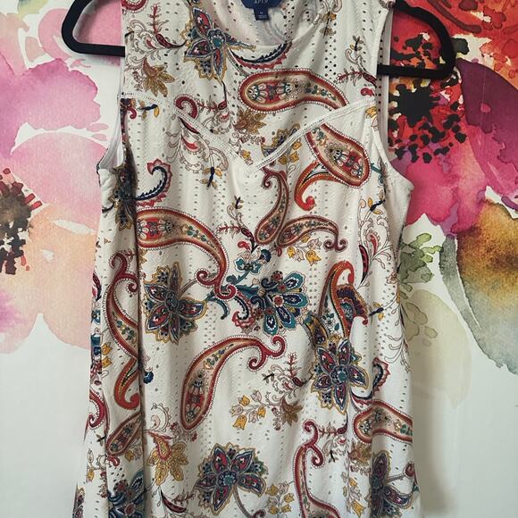 Apt 9 Sleeveless Blouse - Medium - Picture 1 of 4